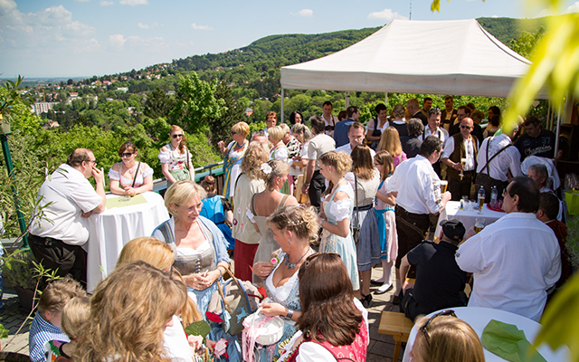 Hochzeit Terrasse