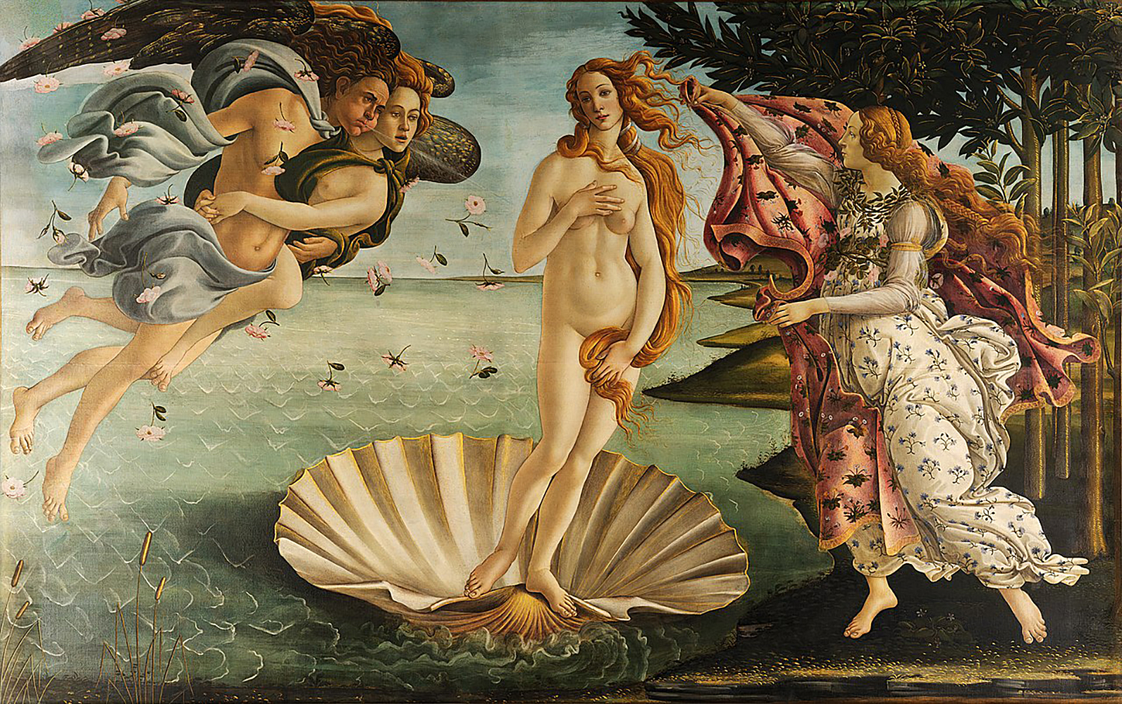 Botticelli - Geburt der Venus