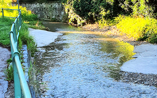 Die Furt am Weidlingbach