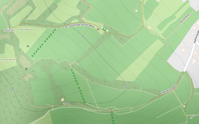 karte-route-muster